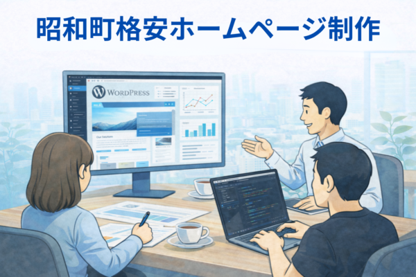 昭和町格安ホームページ制作